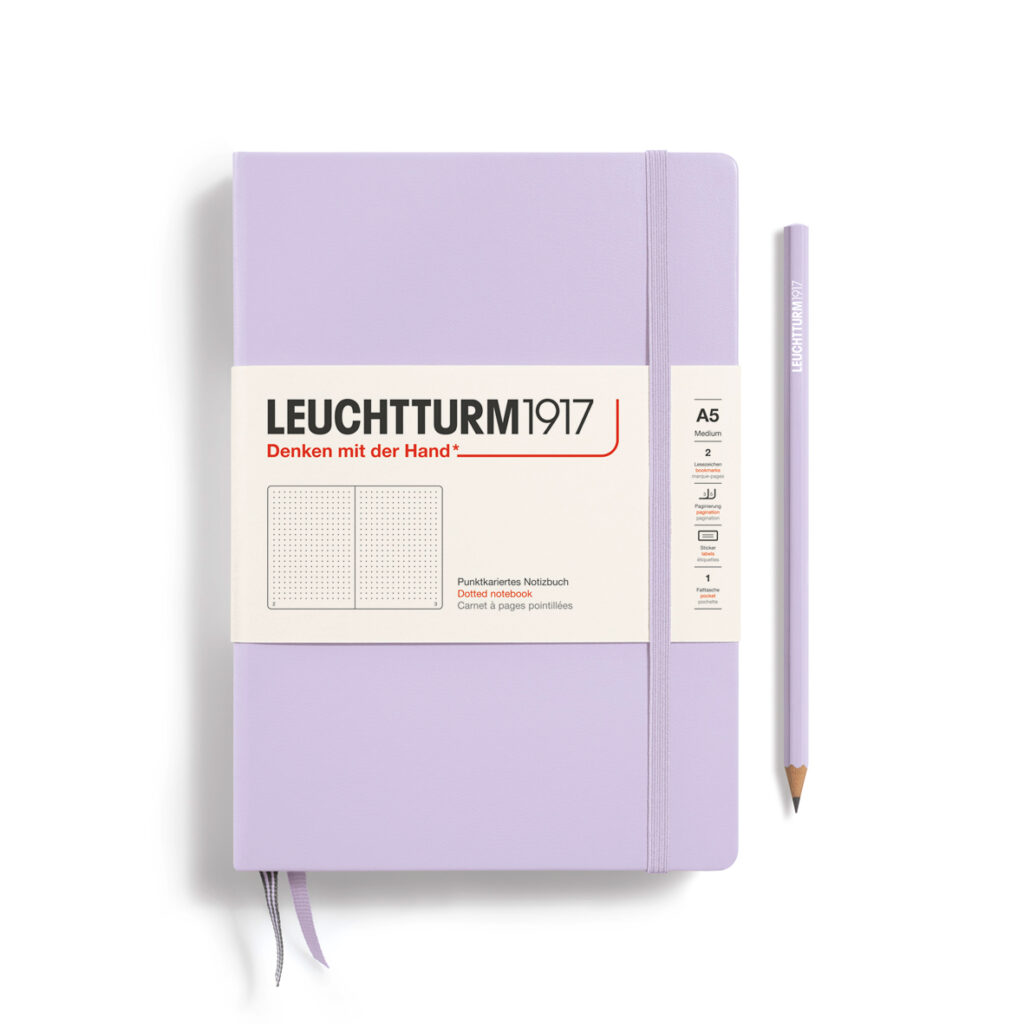 Leuchtturm1917 Dot Grid Notebook in Lilac